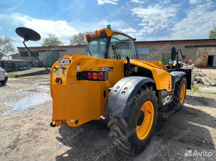 Телескопический погрузчик JCB LOADALL 531-70, 2020