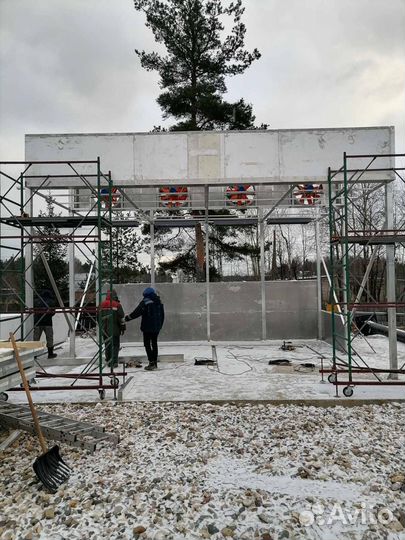 Сушильная камера древесины - 40 куб.м загрузка