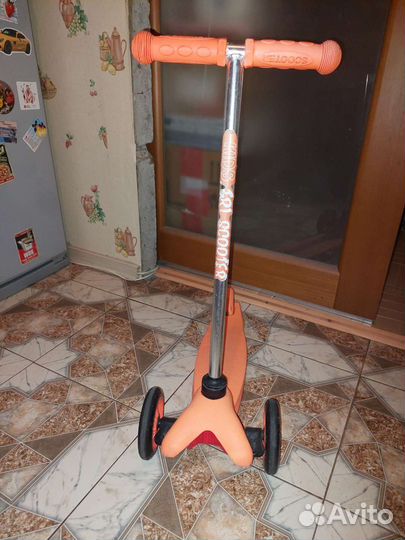 Самокат детский трехколесный бу