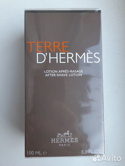 Лосьон после бритья Terre D'hermès