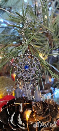 Кулон «Ловец снов»светящийся в темноте