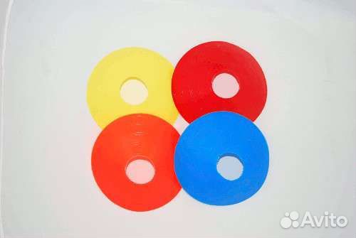 Фишки- тарелки для разметки поля