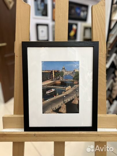 Фото санкт петербурга в раме с паспарту