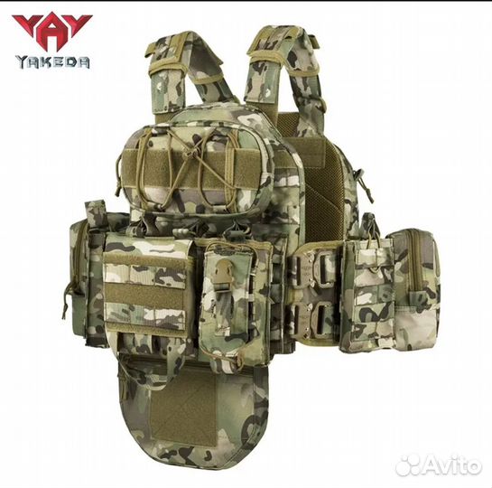 Разгрузка плитник бронежилет с подсумками MC