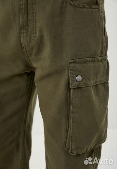 Брюки бэгги- карго benetton