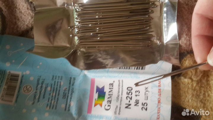 Иглы гобеленовые для вышивания