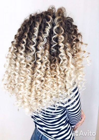 Афрокудри причёска