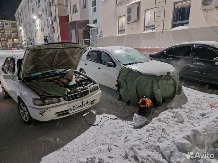 Отогрев авто