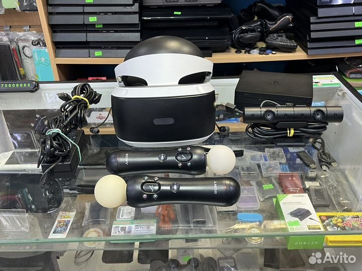 PS4/PS5 VR V2+Камера V2+2 Мува