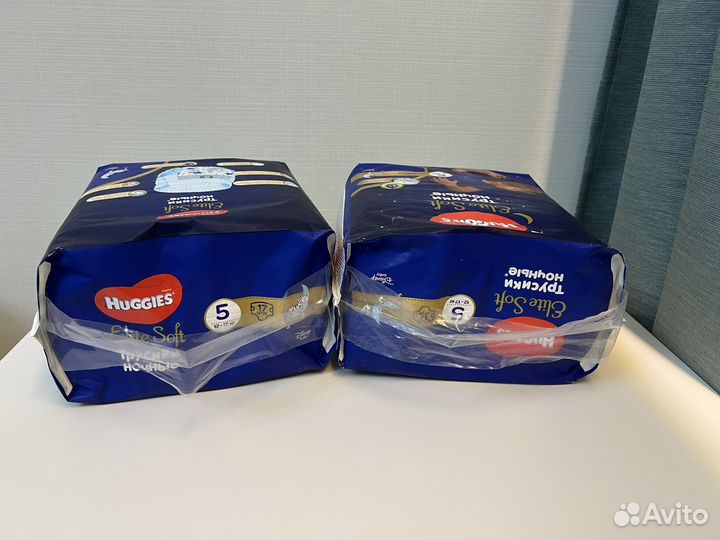 Подгузники трусики 5 XL Huggies elite soft