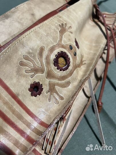 Сумка кожаная эксклюзив А.Ситницкой