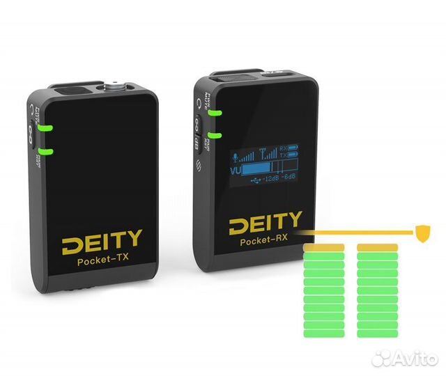 Радиосистема Deity Pocket Wireless Чёрная