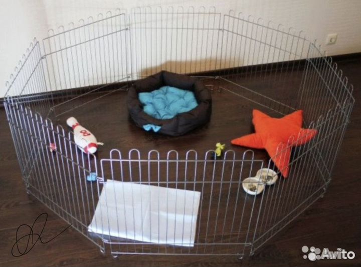 Безопасный вольер для животного