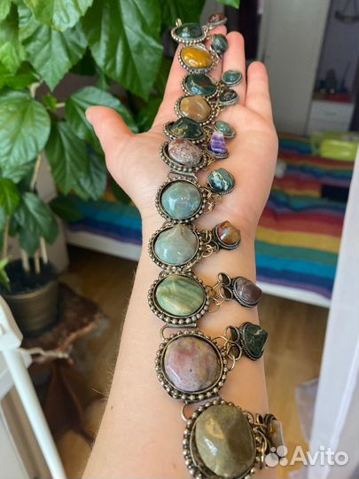 Колье ожерелье Винтаж Мельхиор