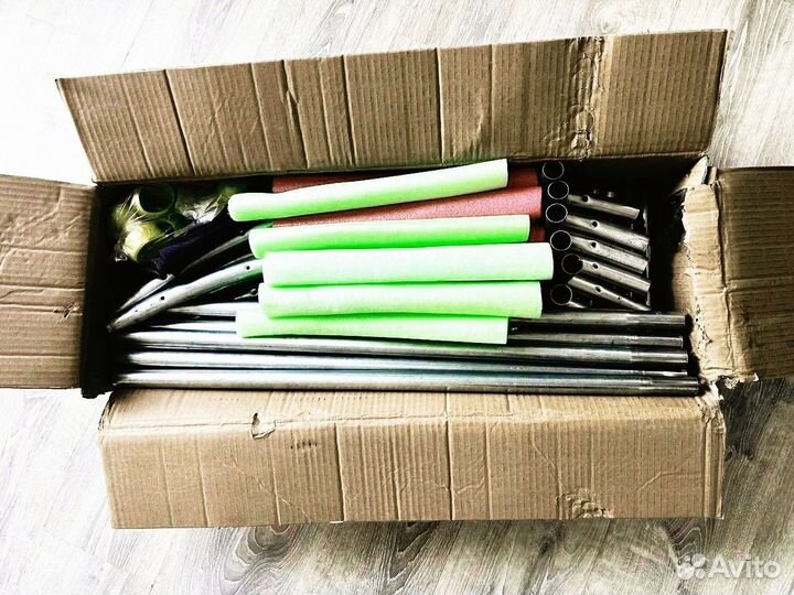 Детский батут с сеткой