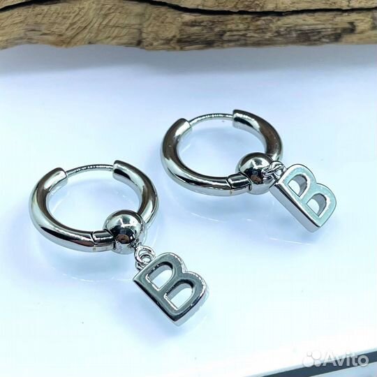 Серьги конго-трансформеры balenciaga