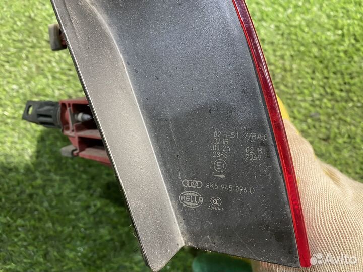 Фонарь задний правый audi a4 b8