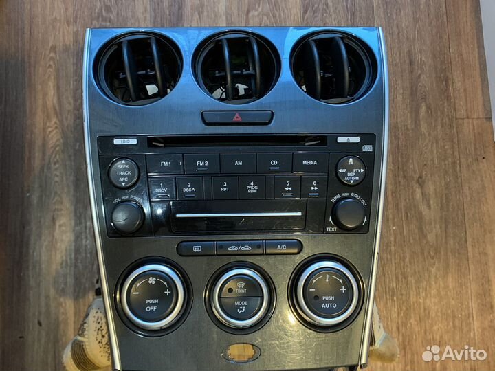 Штатная магнитолла мазда 6 GG рестайлинг 2002-2007