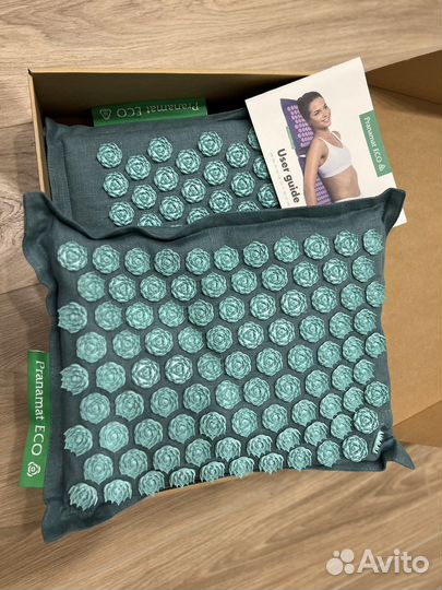 Пронамат еко массажный коврик с колючками