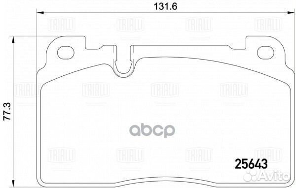Колодки торм. для а/м Audi A6 (11) /Q5 (08) ди