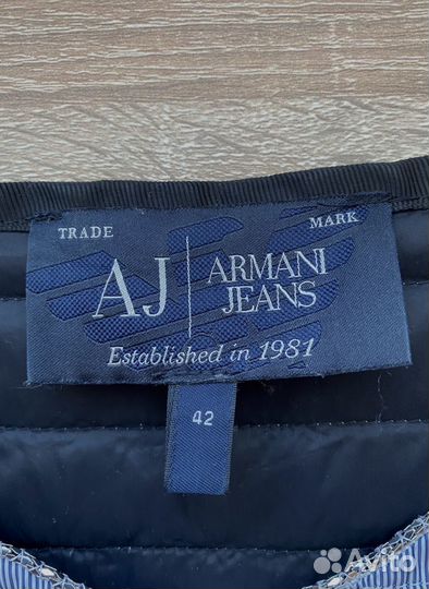 Куртка Armani Jeans женская