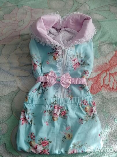 Конверт на выписку для девочки трансформер