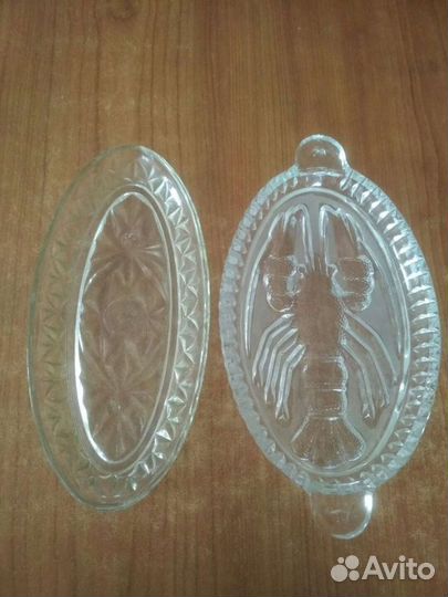 Селёдочница СССР хрусталь