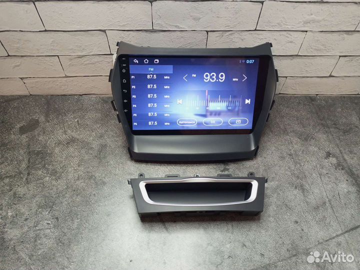 Магнитола Hyundai Santa Fe 3 на андроид