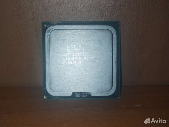 Процессор intel core 2 duo