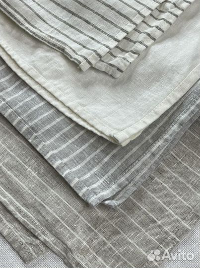 Полотенце «мытый» «стираный» лен