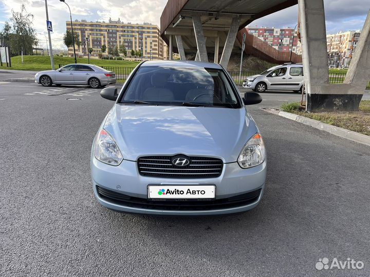 Hyundai Accent 1.4 МТ, 2008, 280 000 км