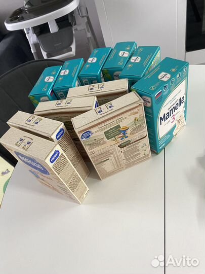 Детские смеси mamelle