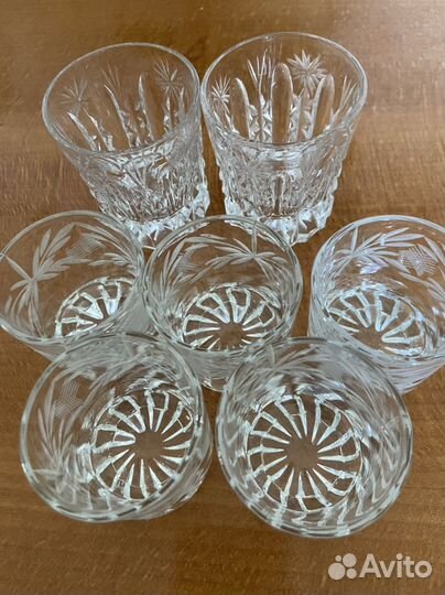 Стопки хрустальные СССР