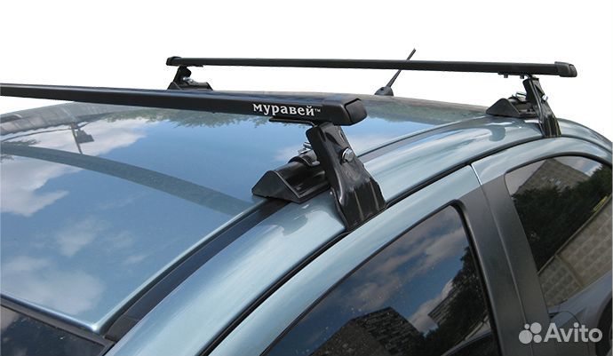 Багажник на крышу для автомобилей без рейлингав
