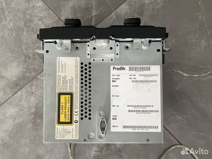 Магнитола на porsche cayenne