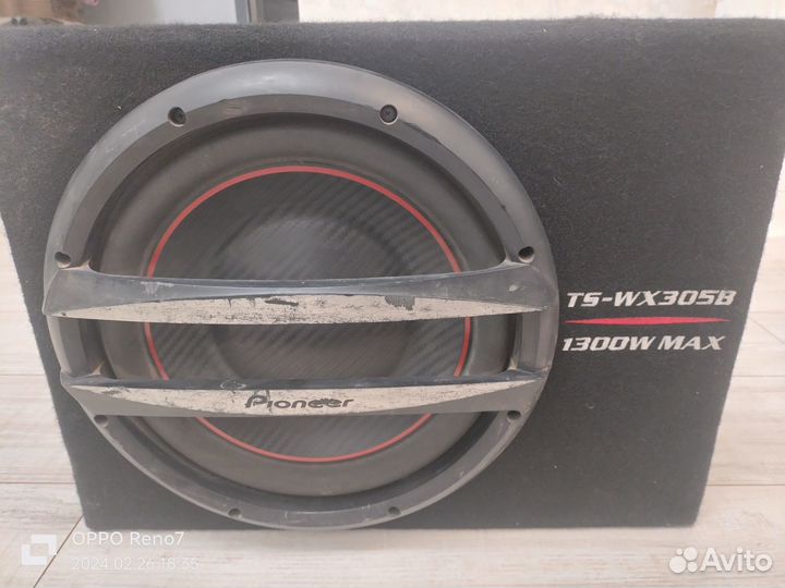 Сабвуфер и усилитель