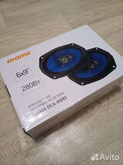 Колонки 6х9 новые 280вт