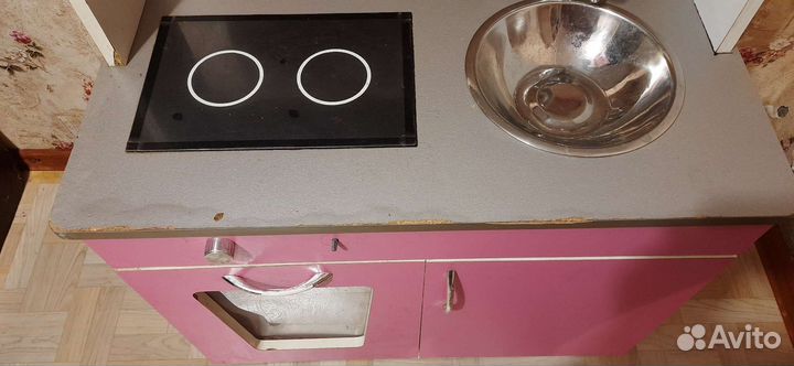 Детская деревянная кухня