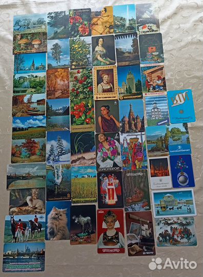 Календари карманные редкие