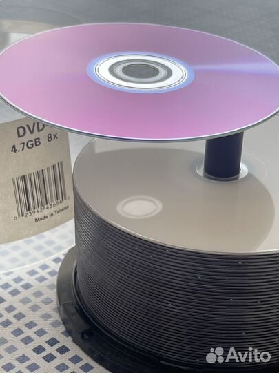 DVD-R Verbatim 4.7GB 8x Printable - бокс 37 шт