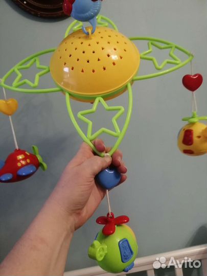 Мобиль на кроватку с проектором