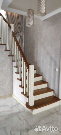 Столярные работы лестницы