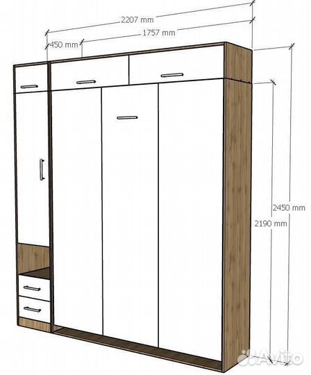 Шкаф кровать трансформер