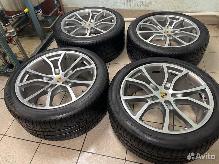 Оригинальные разноширокие диски Porshe Cayenne E3