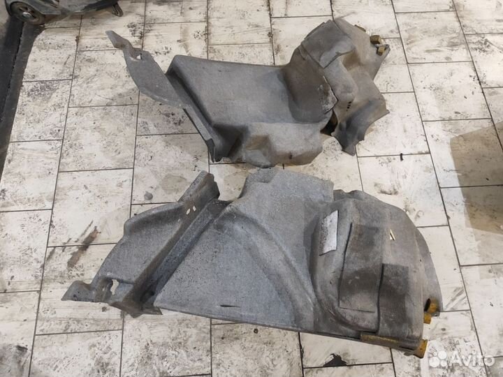 Обшивка багажника боковая vw polo sedan