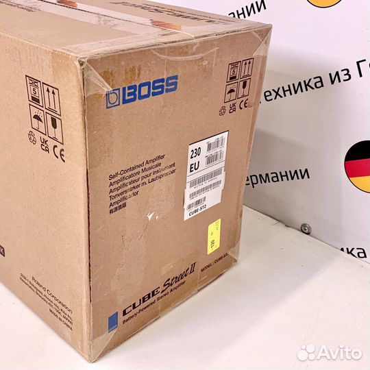 Комбоусилитель Boss Cube Street II black