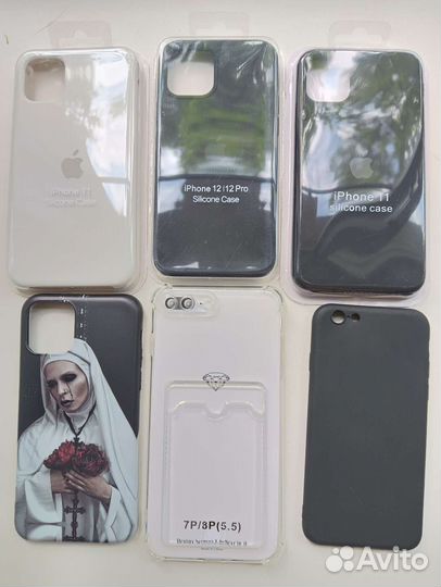 Чехлы на айфоны, наушники