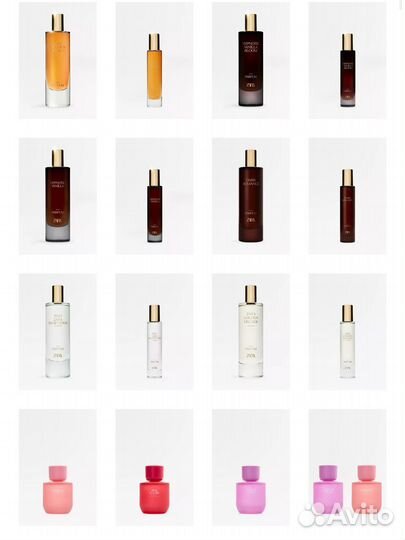 Zara парфюмерия