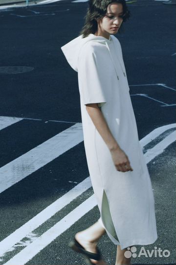 Платье zara миди m новая коллекция