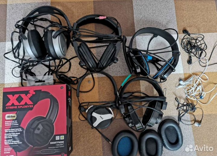 Наушники игровые 9 штук